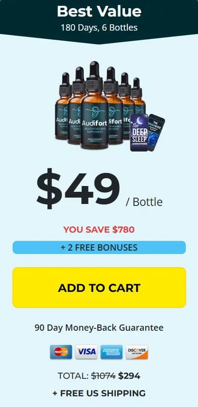 AudiFort  price 6 bottle